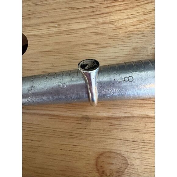 Ring, Horse Head Sterling Silver Ring, New, size 7, Hand Made, Artisan, Unique - Picture 6 of 7
